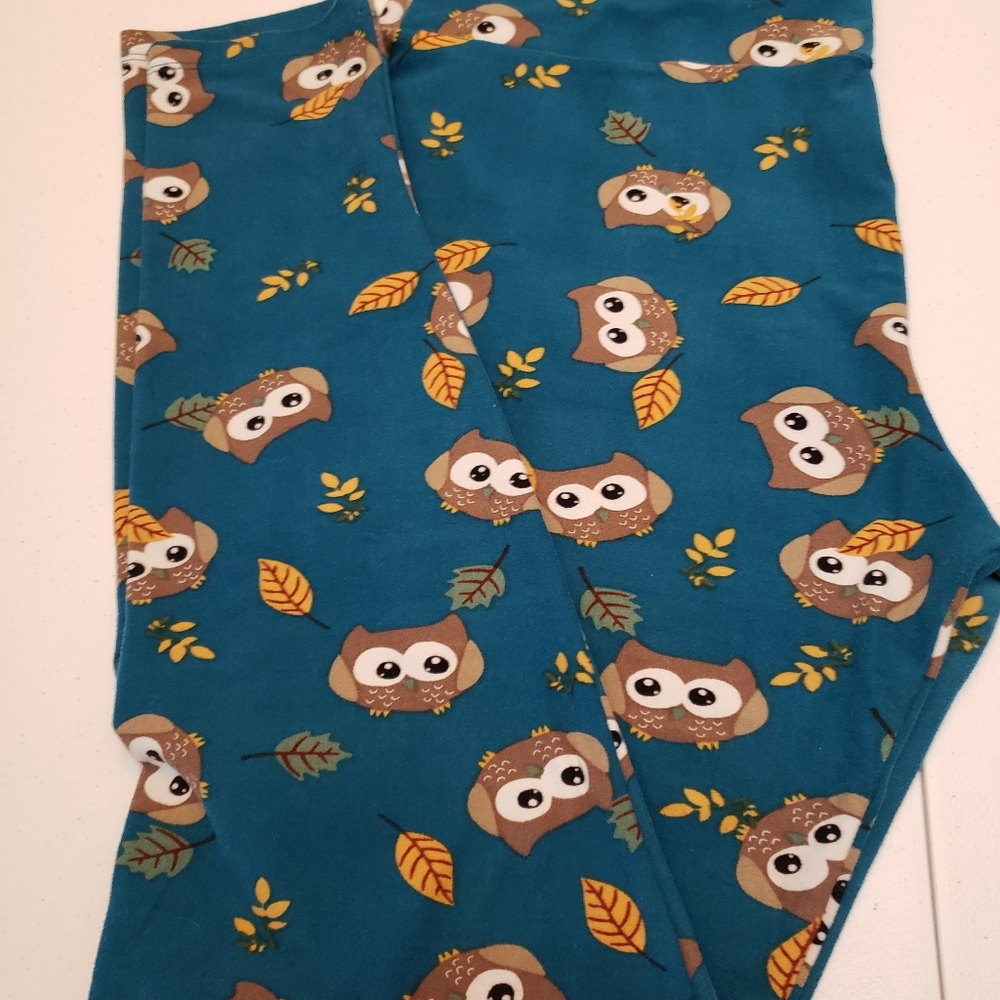 Lularoe TC Cute Owl leggings